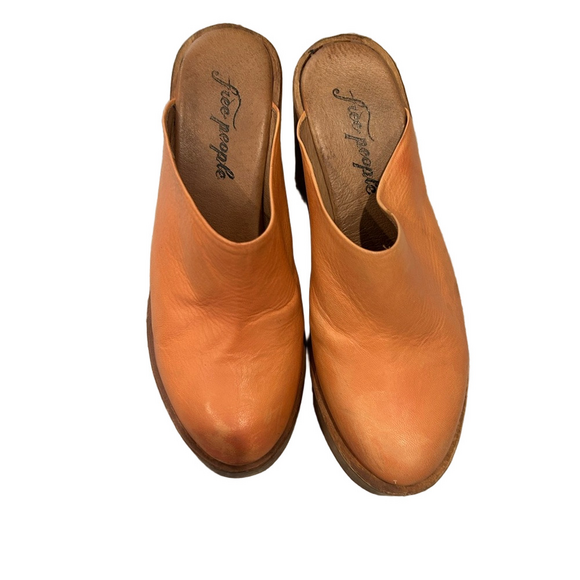 Free People Shoes - Free People  Leather Slip-On Clogs Mules 7 / 37
